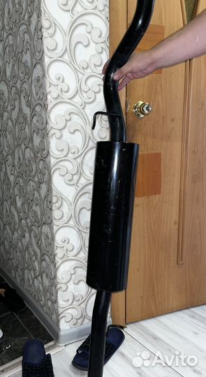 Глушитель STT на ваз 2112 (2007г)