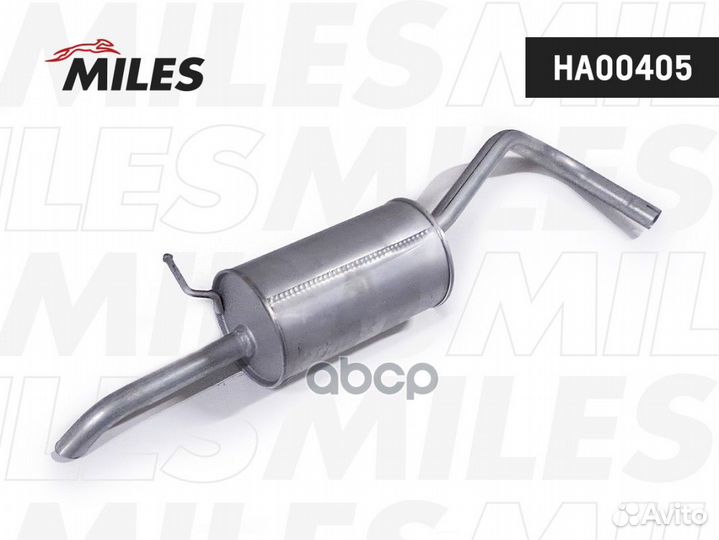 Глушитель Skoda Fabia (VW Polo, seat Ibiza)