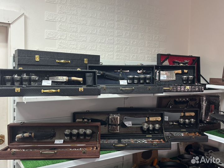 Шампуры подарок набор в чехле или кейсе