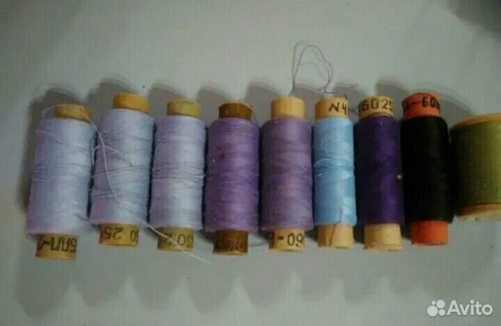 Нитки советские для шитья и вязания