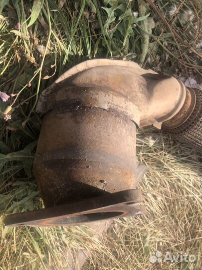 Приемная труба с катализаторами