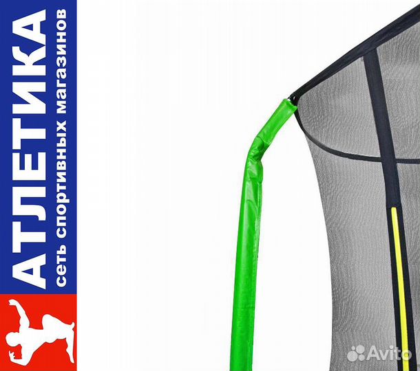 Уличный каркасный батут 10FT c сеткой