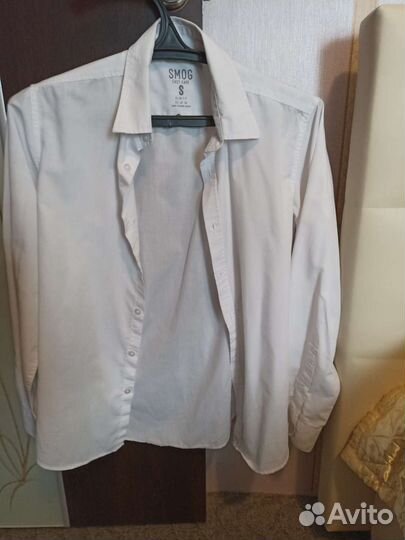 Рубашка школьная 164 170 для мальчика