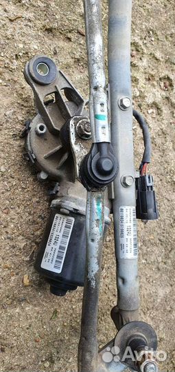 Трапеция дворников chevrolet cruze