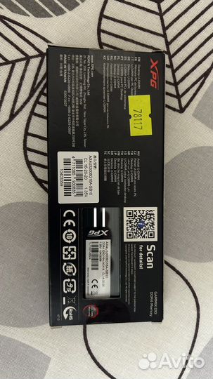 Оперативная память XPG gammix d10adata DDR 8gb