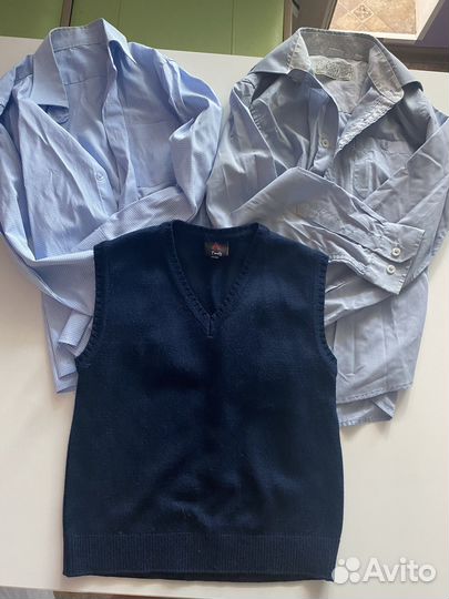 Рубашки, жилетки