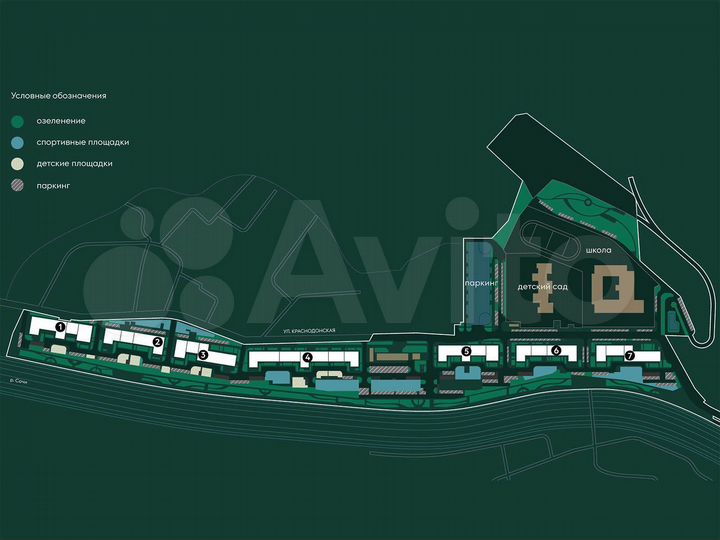 1-к. квартира, 34,2 м², 2/20 эт.