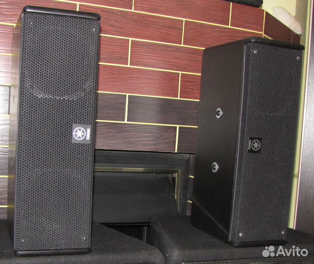 Колонки Yamaha 400+400Вт США 2шт Pro Dual 5
