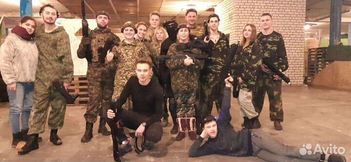 Лазертаг и пейнтбол в Брянске и области