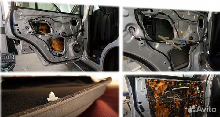 Шумоизоляция Автомобиля Комплексная opel meriva