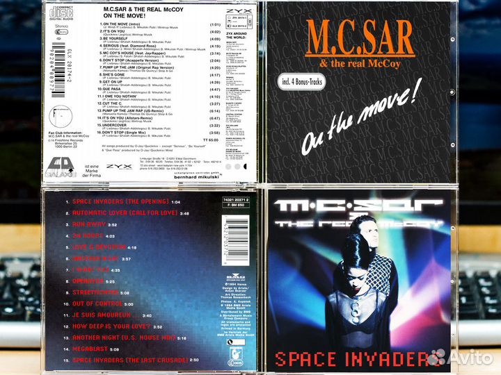 Музыка на CD - Диски MC Sar & The Real McCoy