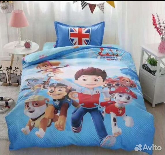 Детское постельное белье новое