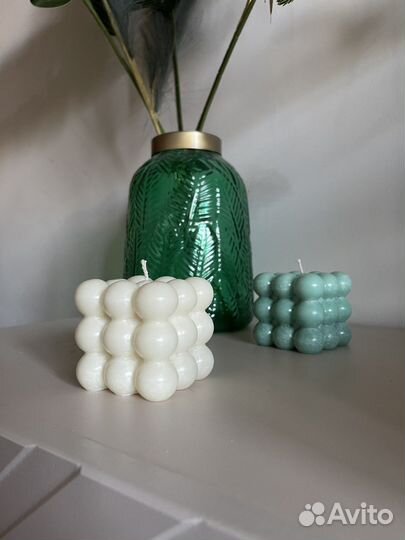 Соевые свечи ручной работы