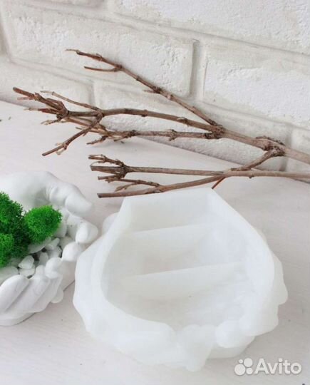 Силиконовая форма для гипса, бетона или смолы