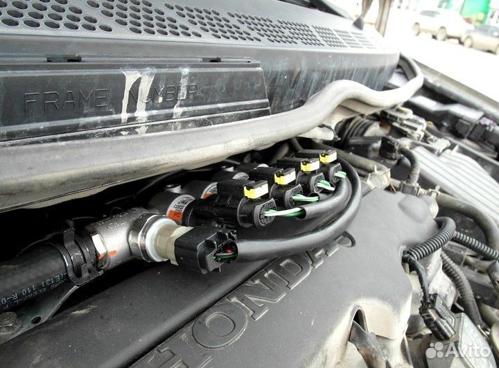 Газ на авто Хонда Партнер фурнитура гбо №813