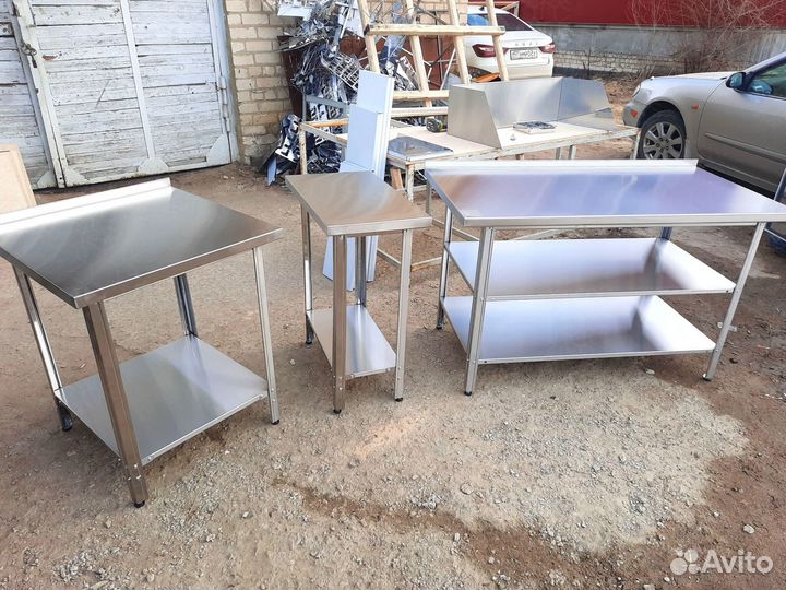 Столы из нержавеющей стали для общепита