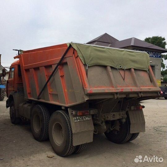 Тент, полог брезентовый на самосвал любых размеров