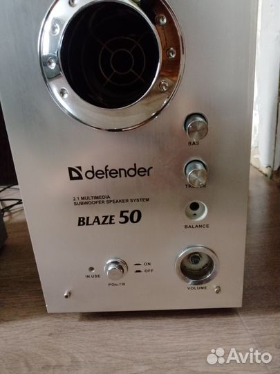 Сабвуфер и колонки Defender blaze 50