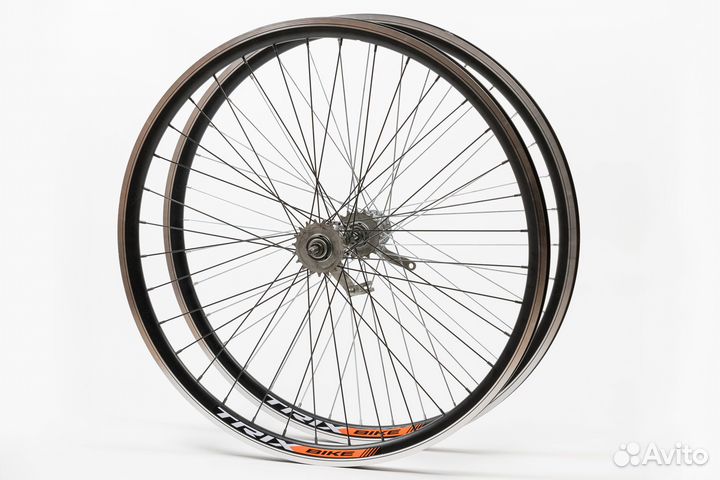 Колёса для дорожного 1 ск, ножной тормоз, 28х1.75