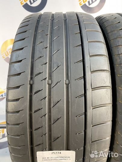 Continental ContiSportContact 3 265/40 R20 103Y