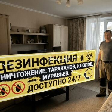Дезинфекция Уничтожение тараканов клопов грызунов