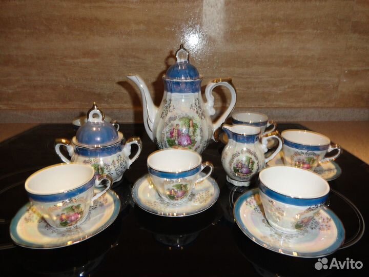 Кофейный сервиз музыкальный (Япония)