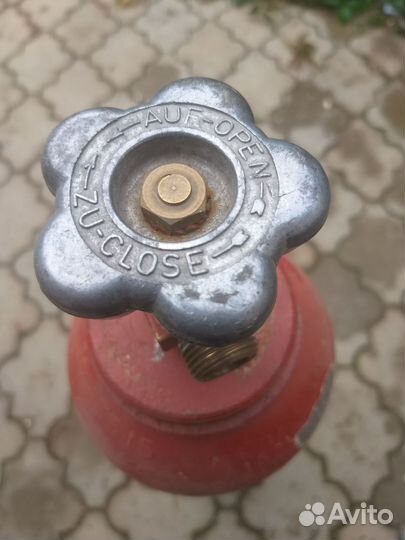 Баллон для гелия, 10 л, б/у