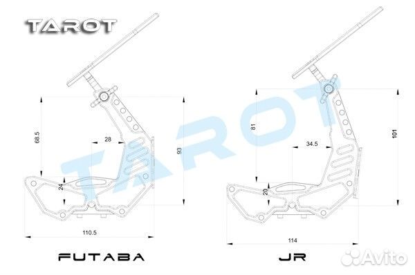 Стол Tarot для аппаратуры Futaba, новый