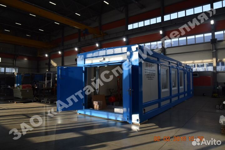 Блочная насосная станция