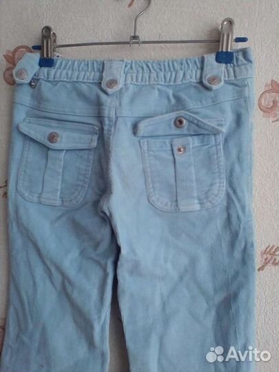 Джинсы вельветовые