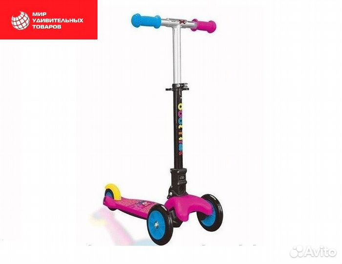 Самокат детский трехколесный