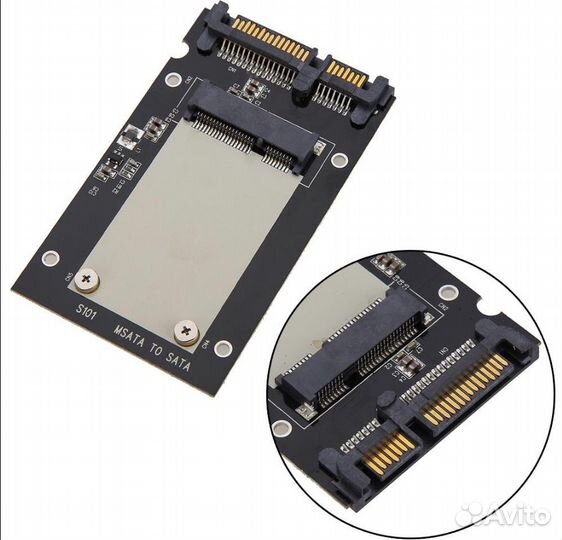 Переходник msata в SATA для ноутбука