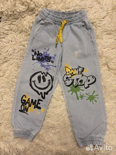 Джинсы gloria jeans 110 для мальчика