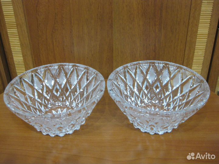 Вазы/салатники хрустальные СССР