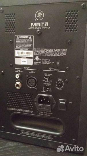 Студийные мониторы mackie mr5 mk2