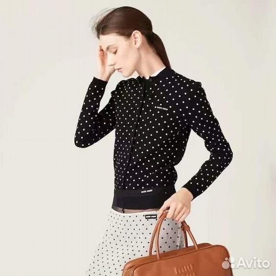 Шерстянной жакет miu miu