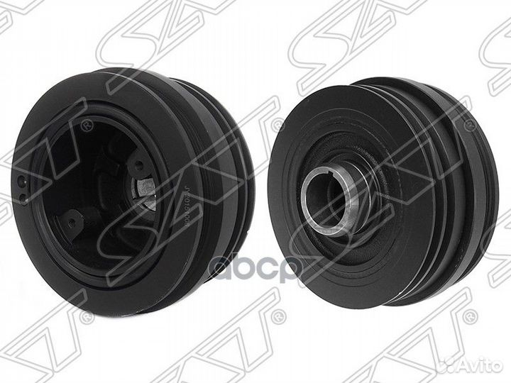 Шкив коленвала toyota land cruiser 1hdfte 98-07