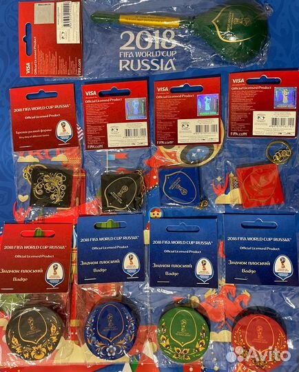 Коллекция 9 предметов Fifa Хохлома Чм 2018