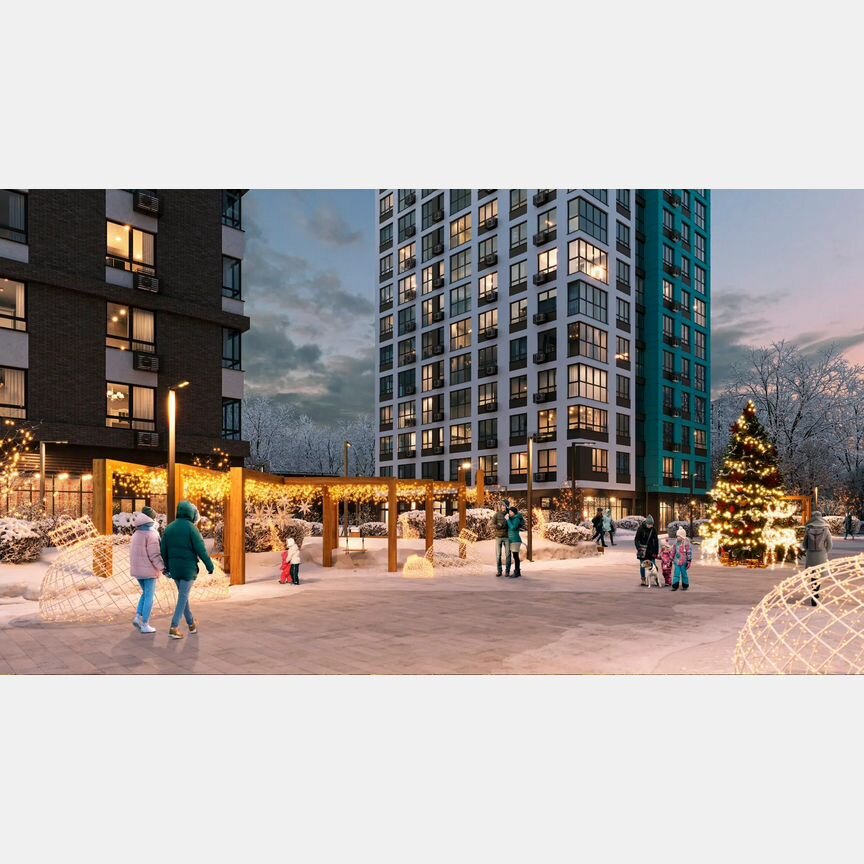 3-к. квартира, 66 м², 9/9 эт.