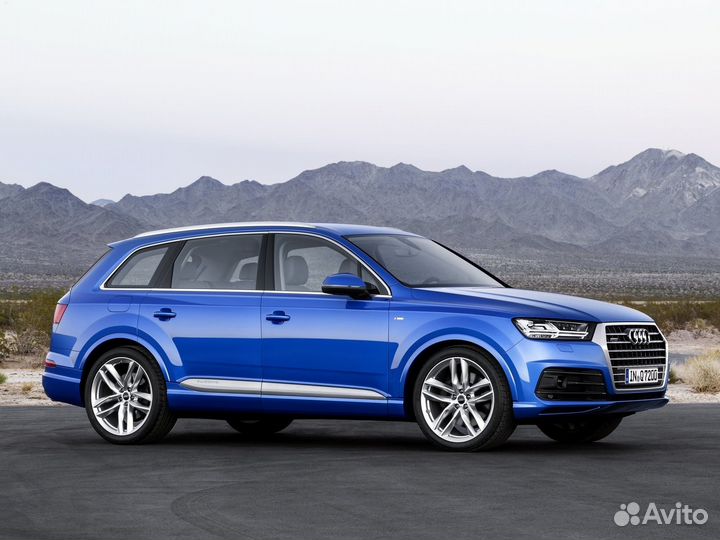 Ковры резиновые на audi Q7 (II) c 2016 г. в