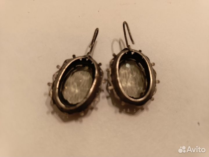Серьги мкп винтаж СССР