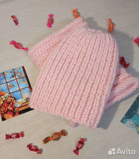 Вязанный ручной набор