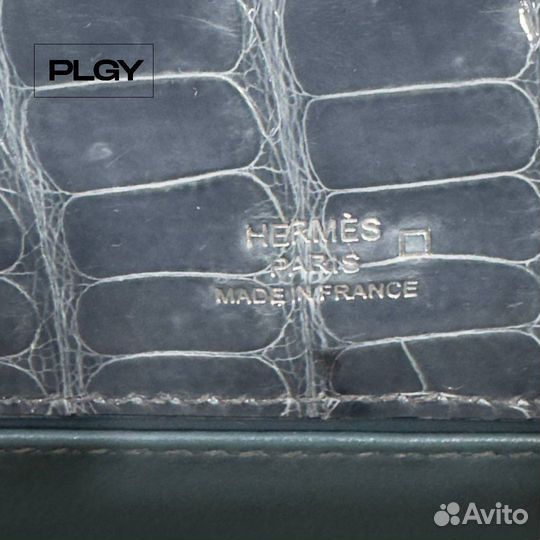 Сумка-клатч Hermes Pochette из кожи аллигатора