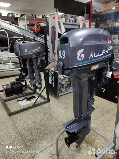 Лодочный мотор allfa 9.9 (20) 326 см3