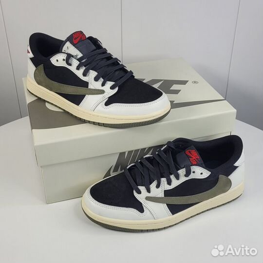 Кроссовки Nike Air Jordan 1 Low х Travis Scott