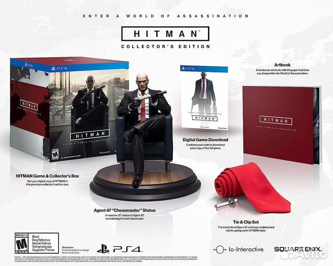 Hitman коллекционное издание PS4