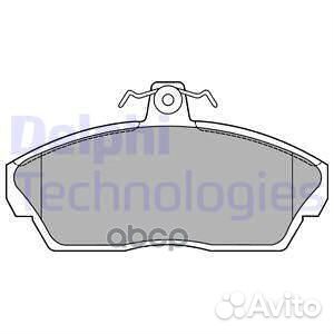 Колодки торм диск Land Rover Frelander lp1450 D