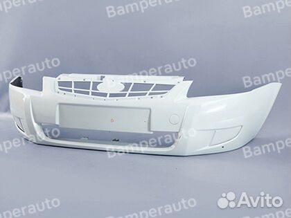 Ваз 21704 бампер передний Белое облако