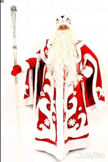 Карнавальный костюм деда мороза и снегурочки