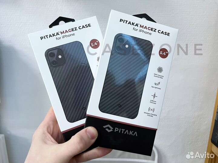 Чехол pitaka на iPhone 12 mini